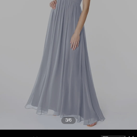 ❤️🔥3/$18 Azazie Dusty Lavender Custom Bridesmaid Dress - Picture 4 of 13